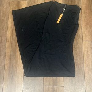 SKIMS Black Sleeveless Maxi Dress